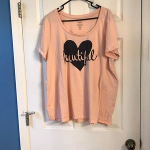 Plus size tee